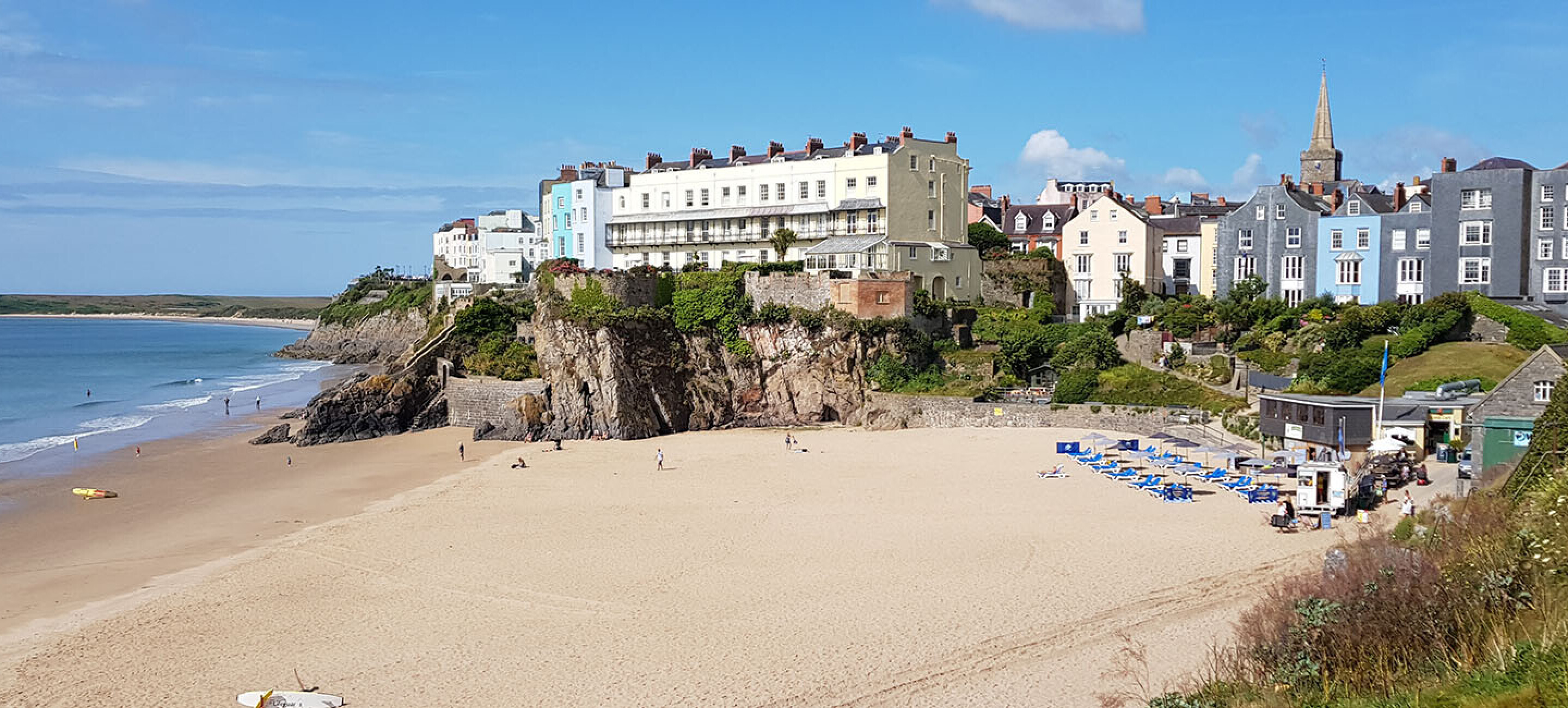Castle Beach Tenby